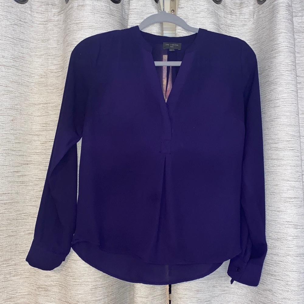 Limited Purple Petite Blouse